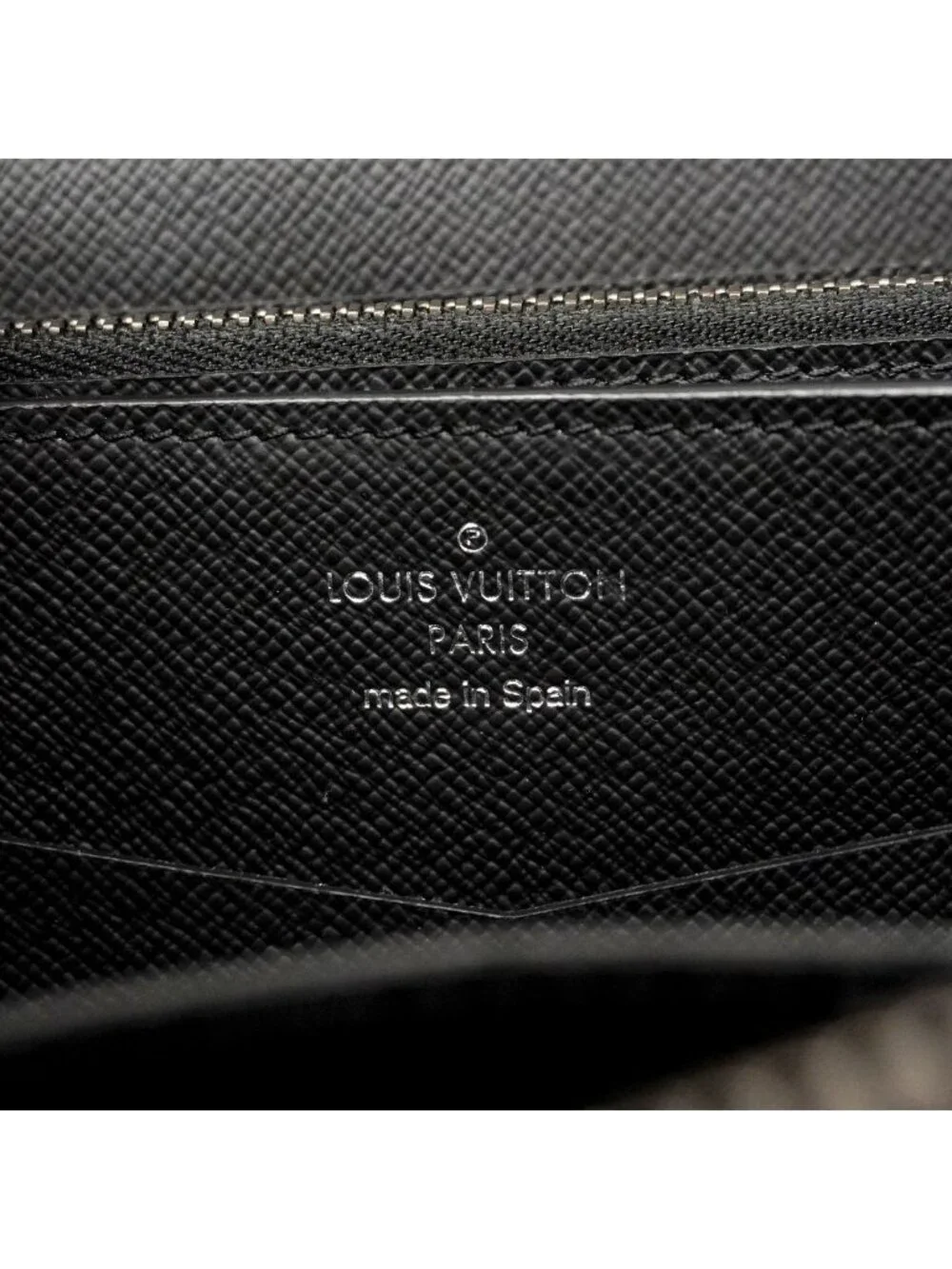 Louis Vuitton Wallet Monogram Eclipse Zippy XL Black